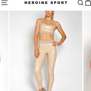 Heroine Sport Patent Leather Leggings S